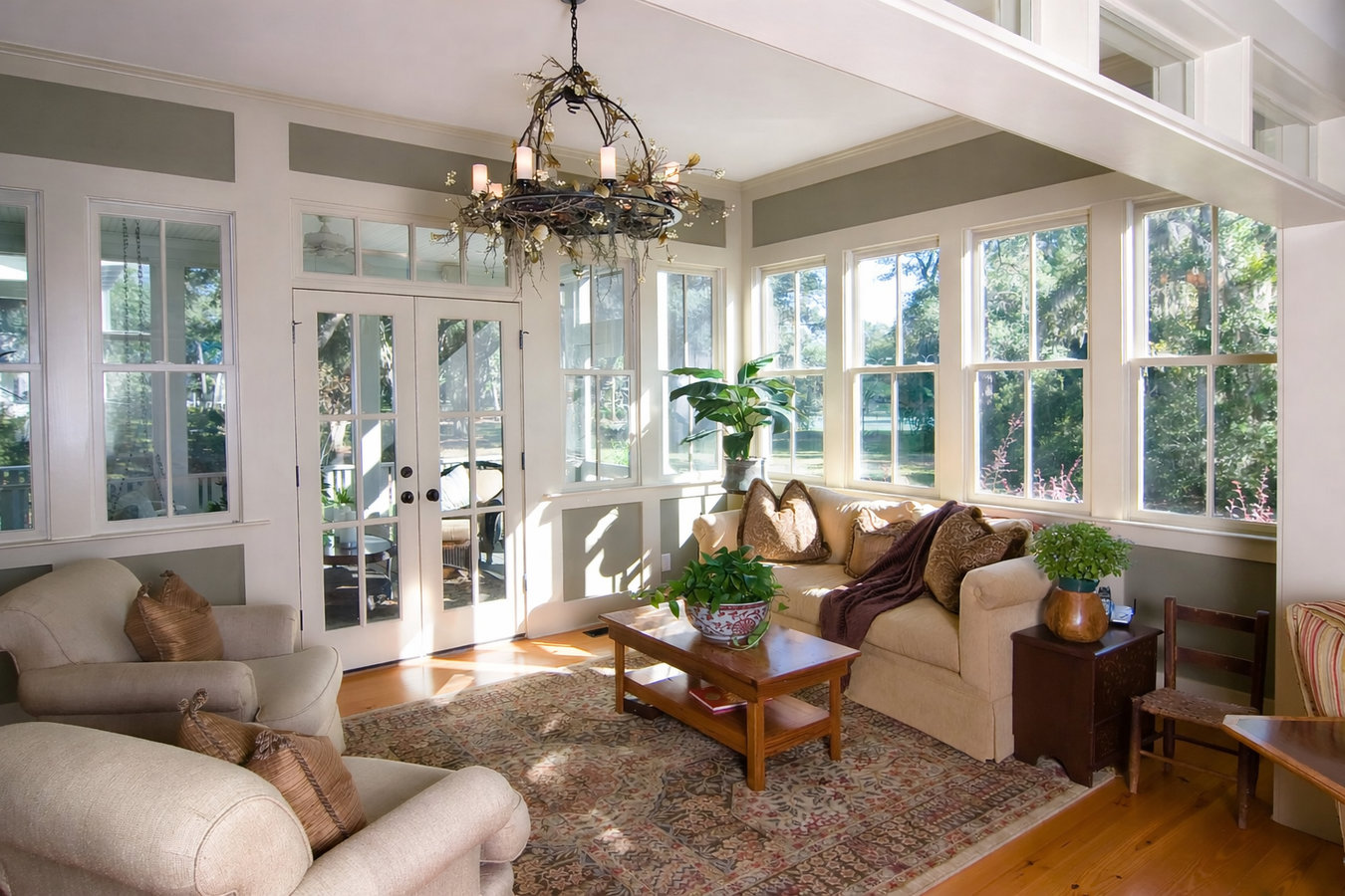 Sunroom remodeling
